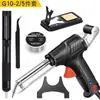 Set de Soldador Eléctrico de 60W para Comercio Exterior, Pistola de Soldar Automática, Tipo de Calentamiento Interno y Externo, Multivoltaje Disponible en Stock