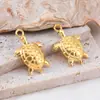 10 Piezas de Colgantes de Aleación Biológica Estilo Marino, Estrellas de Mar, Tortugas, Cangrejos, Forma Múltiple Accesorios de Joyería para Collar DIY