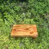 Reposapiés de Madera Maciza Taburete Pequeño Banco Pequeño Sala de Estar Almacenamiento Estante para Flores Banco Pequeño Elevador Lavandería Cambio de Zapatos