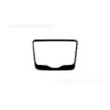 Adecuado para 17-19 Audi A4 panel de pantalla negro piano pegatinas decorativas accesorios de modificación interior