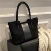 2022 Senmeng Bolso de Hombro Grande Retro para Mujer Otoño e Invierno Bolso Tote de Moda Elegante Costura Portátil Bolso de Mujer Popular