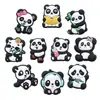 Conjunto best-seller transfronteiriço de pingentes para tamancos, apresentando fivelas de sapato de alta qualidade, designs fofos de desenhos animados e acessórios para sapatos DIY feitos de PVC macio