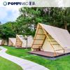 Tenda Venda Direta Fabricante Resort Acampamento Celebridade da Internet Tenda Triangular Acomodação Selvagem Luxo Tenda Estrutura de Madeira