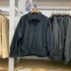 Pedido Diario Produce 2024 Nuevo Otoño Casual Cremallera Cárdigan Gamuza Tejido Holgado Manga Larga Chaqueta K469778