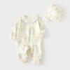 Mameluco para Bebé Niña, Bata de Algodón Puro sin Huesos para Recién Nacido para Bebé Masculino y Femenino, Ropa para Bebé, Infantil y Niño Pequeño, Traje para Gatear