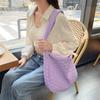 Mayrabbit Bolso Tote Grande de Nylon Acolchado Bordado Corazón Estilo Retro para Mujer Bolso de Hombro Bolso Cruzado Bolso de Mano de Moda