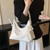 Bolsa Tote Simples de Nicho Estilo Coreano Bolsa Feminina 2026 Nova Sensação de Alto Padrão Temperamento Bolsa para o Dia a Dia Sob o Braço Bolsa de Ombro Único Transversal
