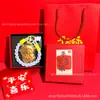 Llavero de oveja de la suerte de dibujos animados de oro puro 999, exquisita cadena para teléfono de oveja de la fortuna, personalizable y disponible para venta al por mayor