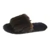 Comercio Exterior Transfronterizo Otoño e Invierno 2026 Tallas Grandes Pantuflas Peludas Caseras Casuales para Mujer, Pantuflas Cálidas para Exteriores sin Cierre para Mujer