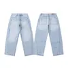 Ropa de Hombre Beijie Verano 2026 Nuevos Jeans Lavados Azul Claro Corte Recto Holgado Retro Casual para Hombre