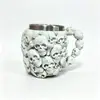 Nuevo producto transfronterizo regalo de Halloween taza retro de calavera 3D vaso de agua de acero inoxidable adorno de decoración del hogar regalo
