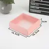Pastel de luna de 4 granos esmerilado, 80 g, redondo, para regalo, caja de nieve Mei Niang