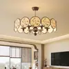 Lustre Estético para Sala de Estar da Dinastia Song 2025 Novo Estilo Chinês Criativo Lâmpada de Tecido para Restaurante Sala de Chá Lâmpada de Quarto Principal de Designer