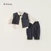 Conjunto de primavera e outono para meninos liquidação Conjunto esportivo para meninos