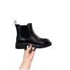 Botines Retro Chelsea, botines cortos para mujer, nueva colección otoño 2026, suela plana, estilo británico, estilo chimenea, botas Martin que realzan la altura