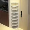 Zapatero estrecho para interior para entrada, multicapa para uso en el hogar, ahorrador de espacio y estante de almacenamiento de zapatos atractivo