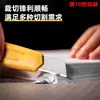 Cuchillo artístico Deli DL018B 018C 18mmSK5 mango de plástico acero inoxidable cuchillo para cortar papel expreso cuchillo para papel tapiz venta al por mayor