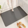 Alfombrilla de Piso de Tierra de Diatomeas, Felpudo de Puerta de Baño, Felpudo de Baño Fácil de Cuidar, Felpudo Antideslizante de Tierra de Diatomeas para Puerta de Entrada