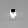 Botella de roller ball cuentas piedra de cuarzo natural cristal rosa amatista material sub-botella de aceite esencial cuentas redondas cuentas sueltas