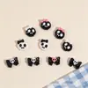 Decoraciones de Arte de Uñas de Dibujos Animados de Halloween Calavera Divertida Resina Uñas Postizas Accesorios Pegamento en Crema Accesorios de Resina DIY