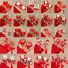 Horquilla de Borla Roja de Danza del León de Año Nuevo para Niñas y Niños, Accesorio Hanfu de Estilo Chino Tradicional, Adorno para el Cabello de Año Nuevo Estilo Chino