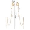 Estilo japonês e coreano, leve, luxo, moda, brilhante, diamante, fivela de orelha, feminino, elegante, all-match, high-end, brincos de borla, joias femininas