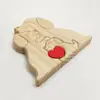Amazon Rompecabezas de Madera Amor Familia Adornos Día de la Madre Decoraciones para el Hogar Regalos Festivos Adornos Decorativos