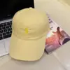 Gorra de Béisbol Bordada Polo de Techo Suave Unisex Versátil Rosa Gorra para el Sol de Pareja