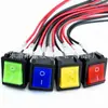 Certificação US ETL Interruptor de Navio KCD4 Quatro Pinos Duas Posições Interruptor Basculante 16A250V Interruptor de Alimentação com Fio