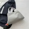 Bolso de Pana de Color Sólido de Gran Capacidad 2024 Nuevo Bolso de Hombro Sencillo de Terciopelo Bolso Tote para Viajes