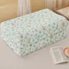 Un par de fundas de almohada de algodón cepillado y látex 40x60 cm, funda de almohada infantil 30x50 cm, funda para relleno de almohada de adulto