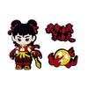 Venta al por mayor del fabricante Decoración de Zapatos Infantiles Mágicos de Dibujos Animados Nezha Material de Goma Suave de PVC Accesorios de Hebilla de Zapato de Gama Alta para DIY