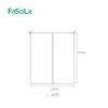Funda Transparente a Prueba de Polvo FaSoLa para Ropa Tipo Colgante Armario Abrigo Traje Funda para Prendas Gran Capacidad Funda a Prueba de Polvo para Ropa de Temporada