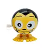 Novidade Divertido Mola de corda Mola de corda Bola que pula Basquete Futebol Bola de olho grande Truque Halloween Presente Brinquedo