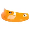 Capacete Clássico Americano Retro com Aba Três Botões Viseira Aba de Taiwan Material PC Alto Brilho Alta Resistência Design