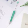 Plumas de Cuentas de Colores, Plumas Creativas para Bolígrafo DIY con Cuentas, Lindos Bolígrafos de Tinta de Gel con Gradiente de Color Macarrón Multicolor, Al por Mayor en Stock
