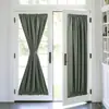 Cortinas Pequenas Lisas Shein Transfronteiriças, Cortinas Divisórias Blackout, Cortinas de Porta Estilo Varão Superior e Inferior para Quarto e Sala de Estar