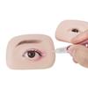 Bordado de tatuagem 5D módulo de sobrancelha tridimensional simulação de olho silicone macio humano linha de sobrancelha couro para prática de iniciante fabricante