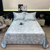 Conjunto de Tapetes Refrescantes de Seda de Gelo para o Verão, Tapete Macio, Tapete de Ar Condicionado, Lençol de Cama Doméstico, Lavável à Máquina, Tapete de Presente, Comércio Atacadista do Fabricante