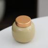 Tetera Pequeña de Cerámica Mini Polvo Fragante Dendrobium officinale Azafrán Goji Baya Olla Sellada Olla de Manzana Puede Hacer logo