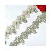 Hilo Dorado Encaje Bordado Soluble en Agua 6cm Colorido Poliéster Seda Accesorios para Ropa Tejido para el Hogar Joyería DIY En Stock