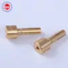Clavijas Macho y Hembra con Tratamiento de Grabado de Superficie Pasivada Pulida Electrochapada, Resistentes a Caídas, Recubiertas de Pegamento, Clavijas Macho y Hembra Mecanizadas por CNC