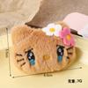 Lindo Colgante de Peluche de Kt Cat Broche de Peluche de Dibujos Animados Muñeco de Gato Llavero Materiales Hechos a Mano Accesorios de Ropa