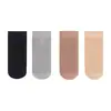 Medias Cortas Finas Baonas para Mujer para Primavera y Verano, Calcetines de Cristal Ultrafinos Anti-enganches, Duraderos y Resistentes al Desgaste, Medias Cortas para Mujer Color Nude