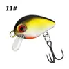 Micro Mini Pequeño Gordo 1.8g 2.7cm Flotante Xiaomi Anzuelo Único Mino Abs Señuelo Artificial Luya