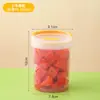Caja de Almacenamiento de Frutas, Portátil para Salidas, Caja Especial de Conservación de Frutas para Oficinistas y Estudiantes, Lonchera, Caja para Postres, Caja Sellada para Frutas y Verduras