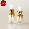 Frasco de Óleo Essencial com Cabeça de Borracha 30ml Frasco conta-gotas de Vidro Frasco de Líquido Essencial Frasco Vazio Frasco de Embalagem Cosmética Atacado