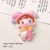 Acessórios de Resina DIY Desenho Animado, Presilhas de Cabelo com Cola de Creme de Personagem Palhaço, Fivelas de Sapato para Capa de Celular, Pingentes de Chaveiro