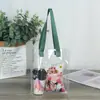 Bolsa de Mão Laser em PVC Cor Fantasia Plástica Bolsa de Presente Bolsa para Embalagem de Cosméticos Bolsa de Compras Fashion Pode Imprimir Logo