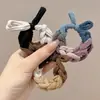 Faixa de Cabelo Estilo Zhao Lusi com Bola para Mulheres 2024 Nova Alta Elasticidade e Durável Rabo de Cavalo Simples Elástico Acessório de Cabeça